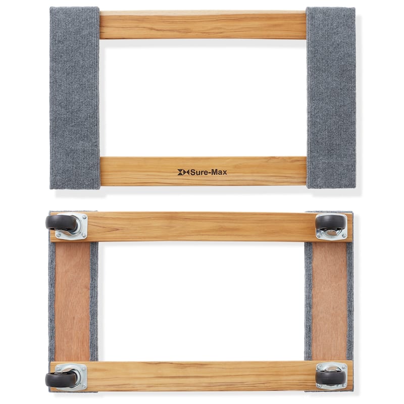 Furniture Moving Dolly 2pk  Hardwood with Swivel Casters