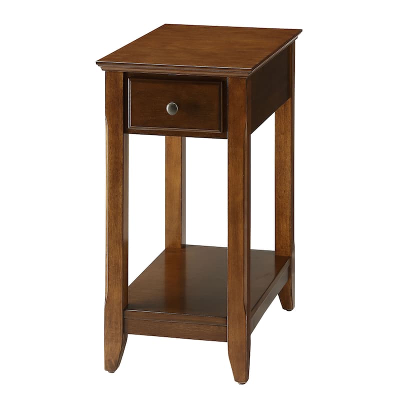 Symmons Accent Table with Bottom Shelf