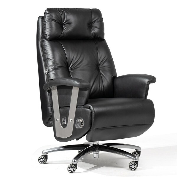Kinnls Freya Electric fully Reclining Office Chair with Foot Rest Modern Managerial Executive Chairs On Sale Bed Bath Beyond 39533647