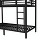 preview thumbnail 19 of 26, Metal Bunk Bed for Teens and Adults, Space-Saving, Noise-Reduced