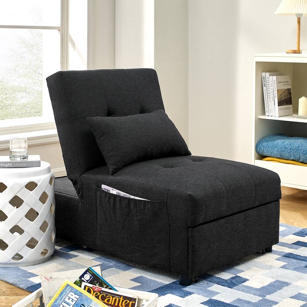 Folding Ottoman Sleeper Sofa Bed,