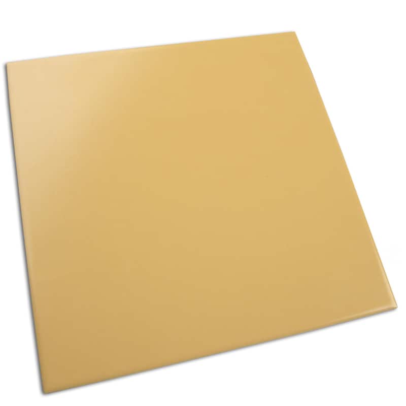 Merola Tile Monocolor Special Limon 7-7/8" x 7-7/8" Ceramic Floor and Wall Tile