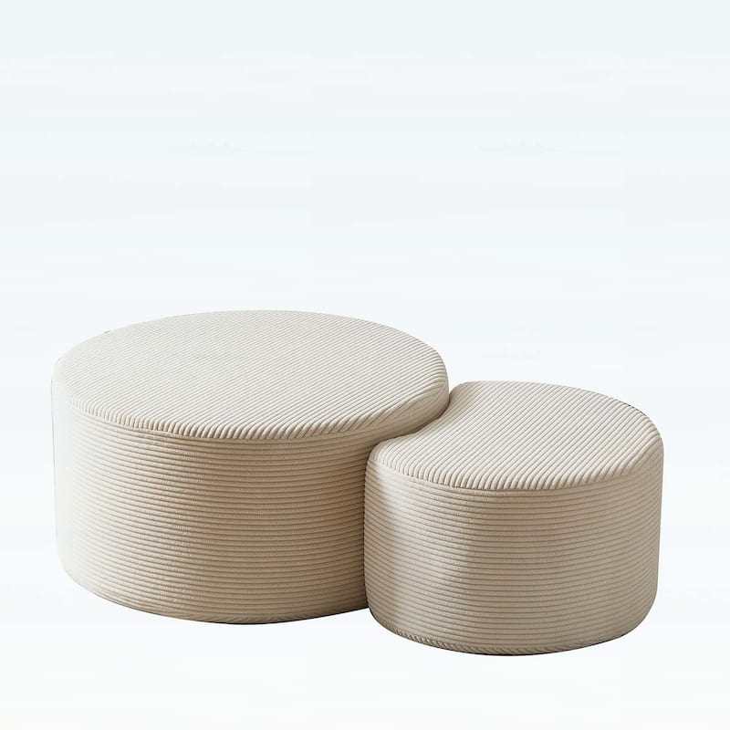 Nesting Coffee Table Set of 2,for Living Room