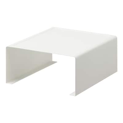Yamazaki Home Countertop Shelf, Steel, Holds 11 lbs - L 9.84 x W 8.66 x H 4.33 inches
