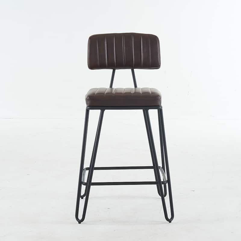 Upholstered Counter Height Chairs Side Chairs Set of 2