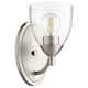 Option Satin Nickel / Clear Seeded