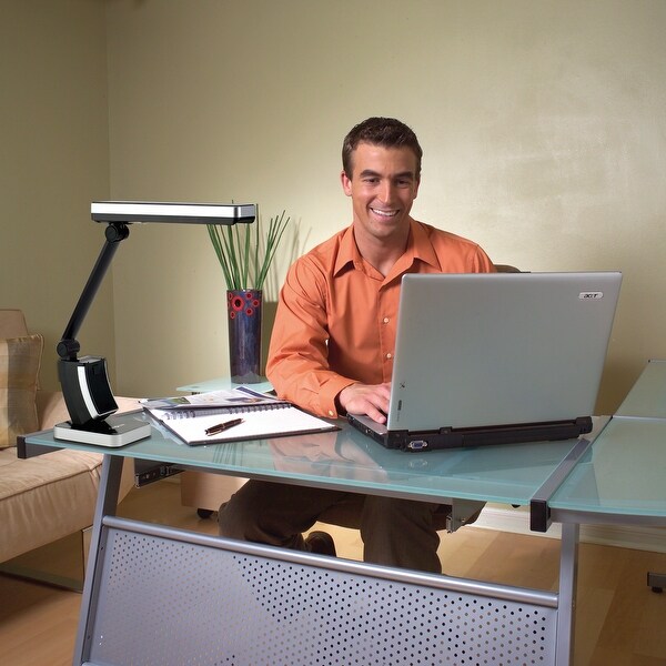 OttLite Slimline Task Lamp, Black. Opens flyout.
