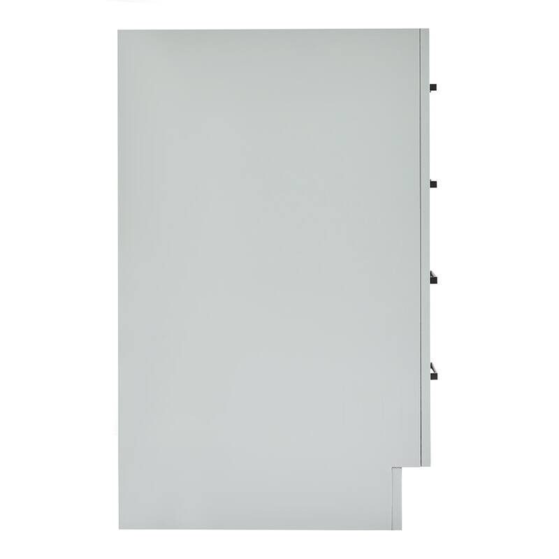 Ariel T042S-L-BC Hepburn 42" Single Free Standing Vanity Cabinet Only