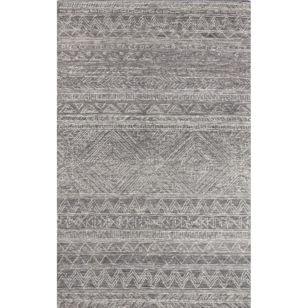 Momeni Mallorca Hand-hooked Geometric Wool Area Rug