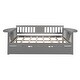 preview thumbnail 44 of 72, Elegant Design Daybed with Trundle Bed, Wooden Sofa Bed for Bedroom Living Room, Wood Platform Bed Frame for Kids Teens Guests