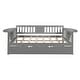 preview thumbnail 29 of 72, Wooden Daybed with Trundle, Sofa Bed for Bedroom Living Room