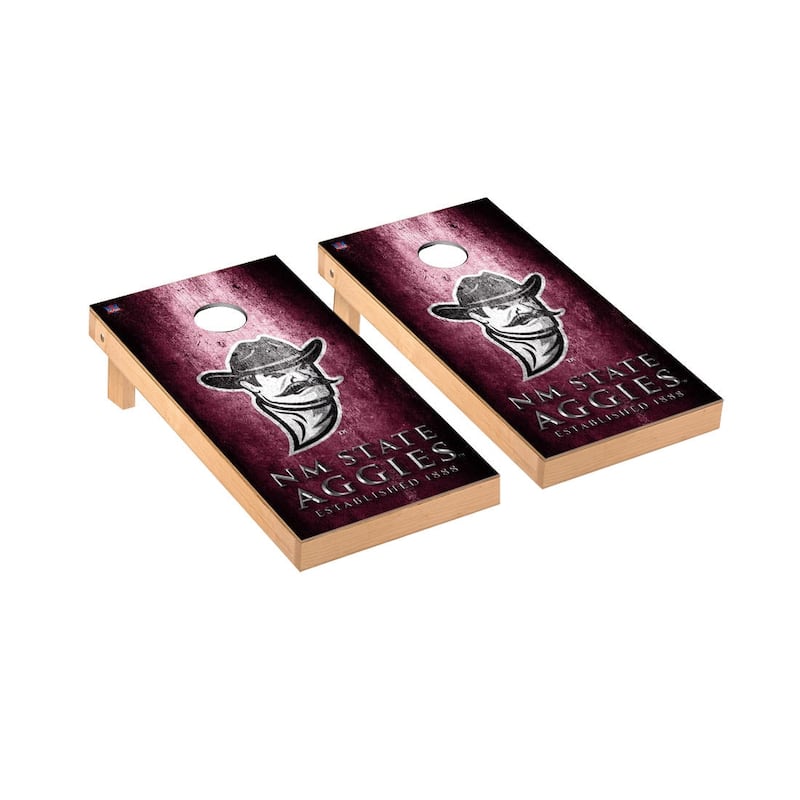 New Mexico State Aggies Museum Cornhole Board Set