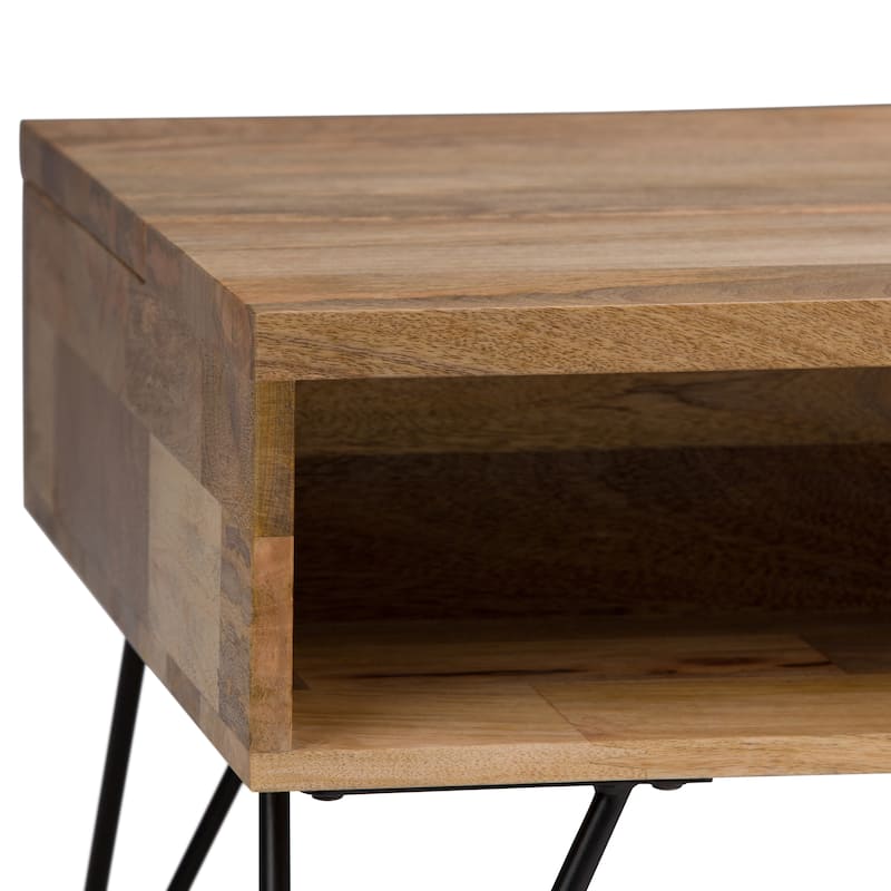 Moreno Rectangle Industrial Lift Top Coffee Table