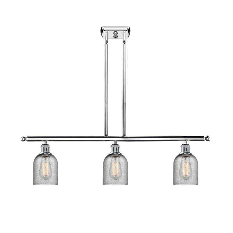 Innovations Lighting Caledonia 3 Light 36" Wide Linear Chandelier