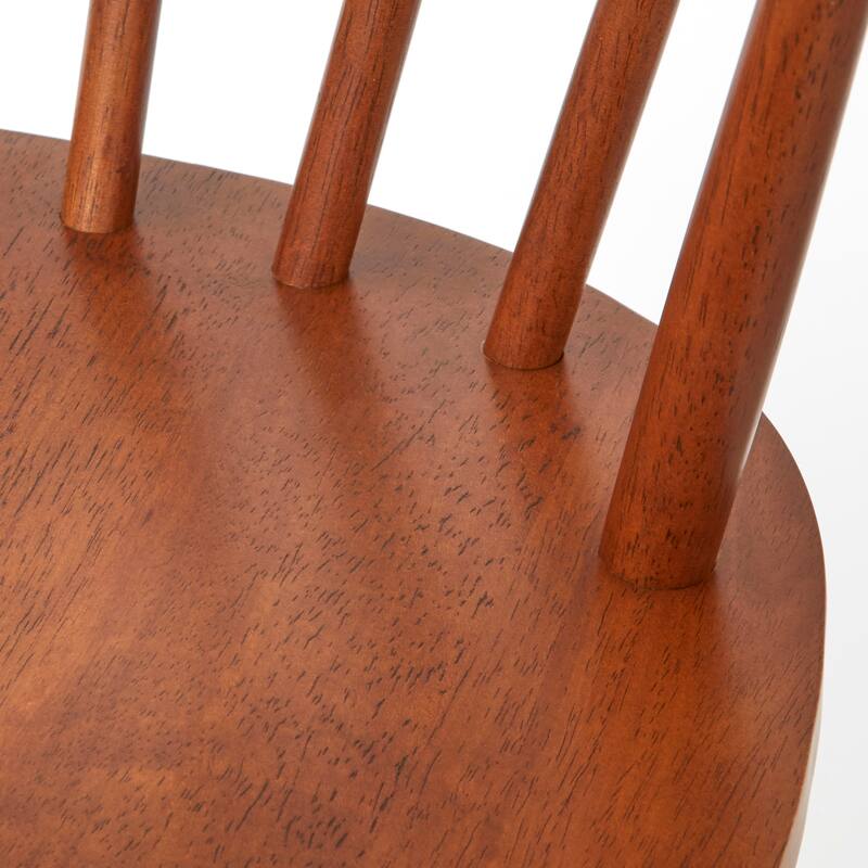 Simple Living Florence Modern Farmhouse Rubberwood Dining Chairs (Set of 2)