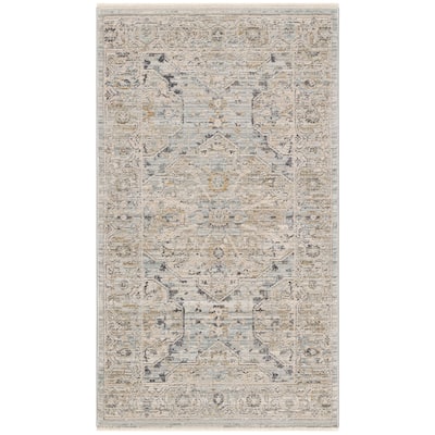 Nourison Nyle Indoor only Grey Geometric Area Rug