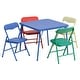preview thumbnail 2 of 36, Kids 5-Piece Classroom Folding Table and Chairs Set