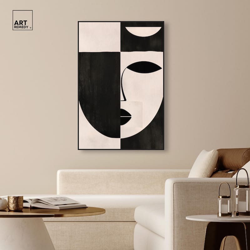 Divided Self II Canvas by Art Remedy