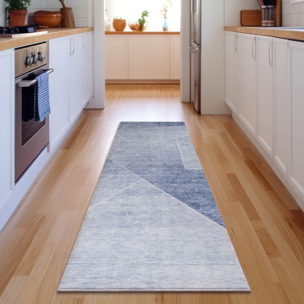 Premium Washable Super Soft Modern Mid Century Mayfield Rug