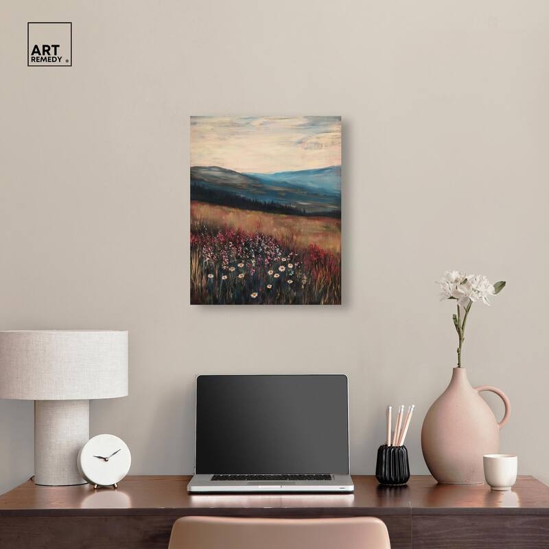 Gloaming Glade Canvas by Art Remedy, Gallery Wrapped