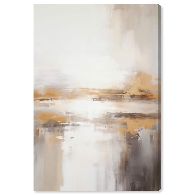 Glistening Stillness I Canvas by Art Remedy, Gallery Wrapped - 30" x 45"