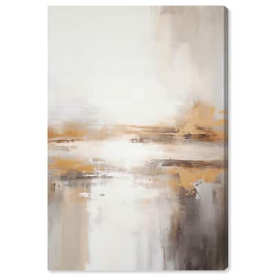 Glistening Stillness I Canvas by Art Remedy, Gallery Wrapped
