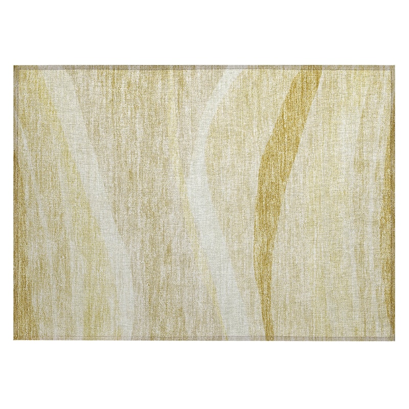 Machine Washable Indoor/ Outdoor Contemporary Deco Chantille Rug
