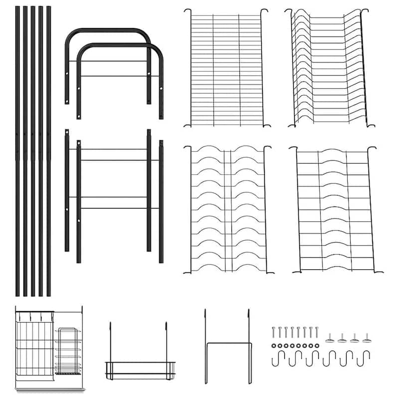 2 Tier Over the Sink Dish Drying Rack, Stainless Steel