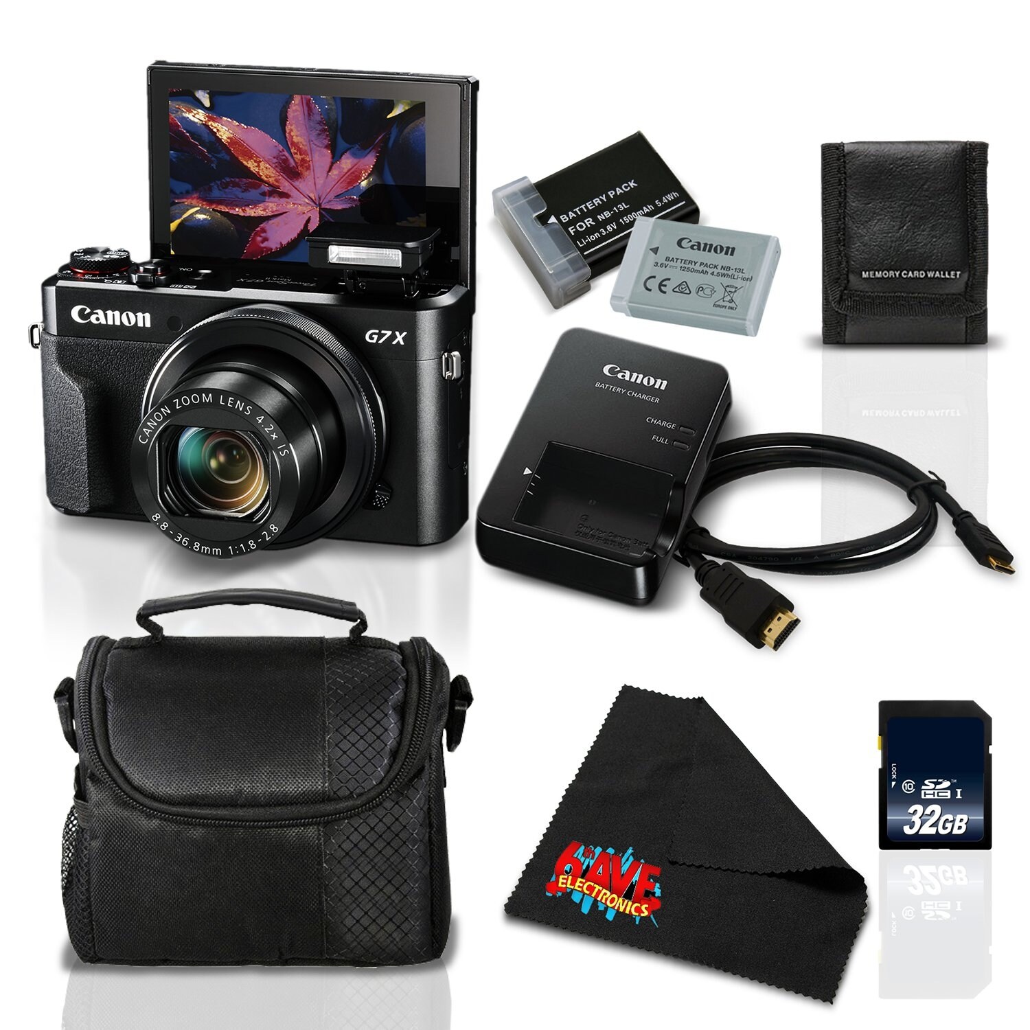 Shop Canon Powershot G7 X Mark Ii W Accessories Bundledigital Camera W 1 Standard Overstock