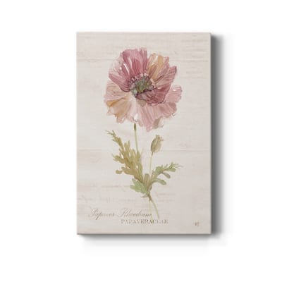 Soft Poppy Premium Gallery Wrapped Canvas - Ready to Hang