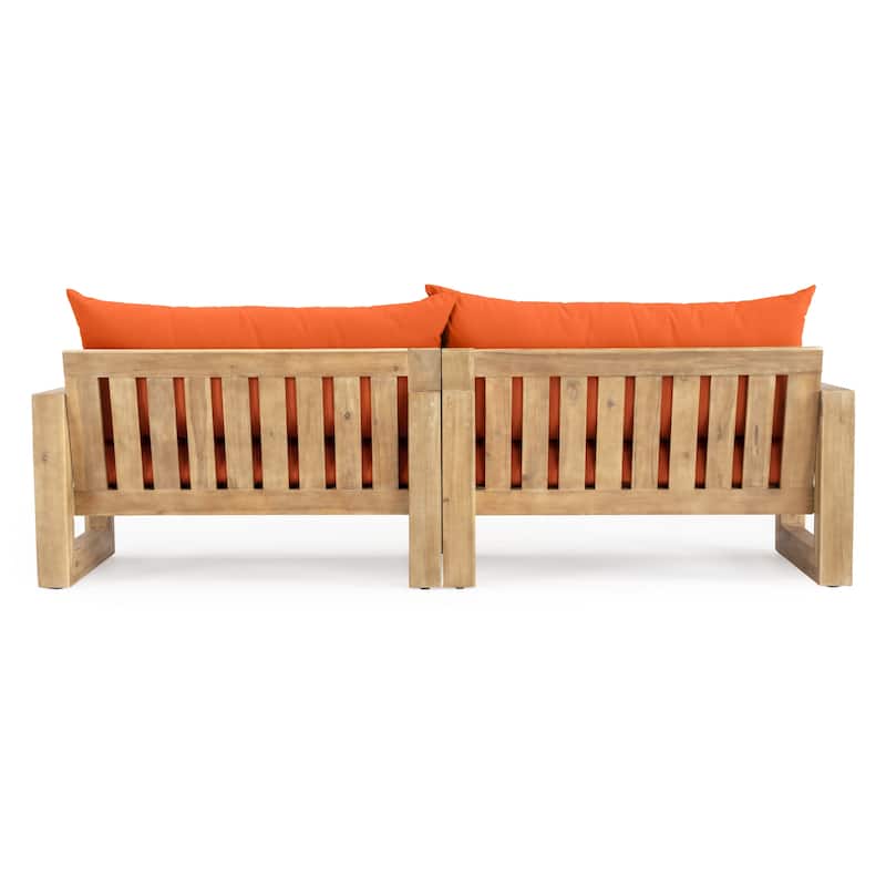 Benson 8 Piece Sunbrella Outdoor Patio Sofa & Club Chair Set