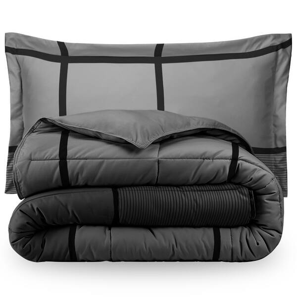 Shop Bare Home Twin Twin Xl Reversible Down Alternative Comforter Set Overstock 11658809