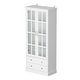 preview thumbnail 6 of 11, 70.1" Storage Cabinet Display Cabinet Kitchen Pantry Cabinet, Cupboard
