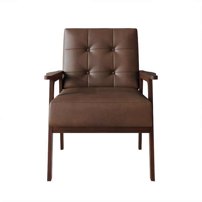 CraftPorch Modern Accent Chair - Brown