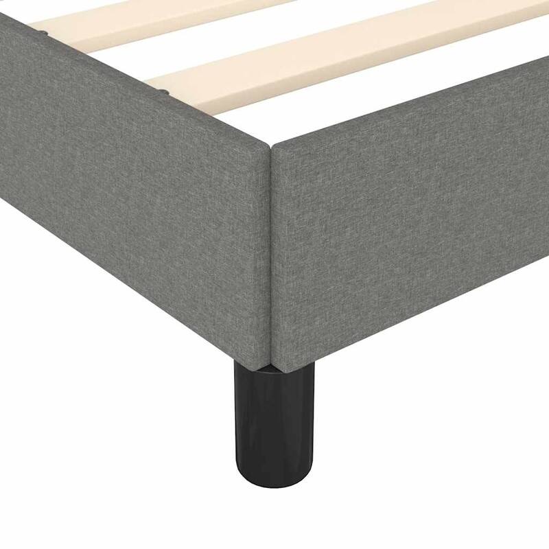 vidaXL Bed Frame, Fabric, No Mattress