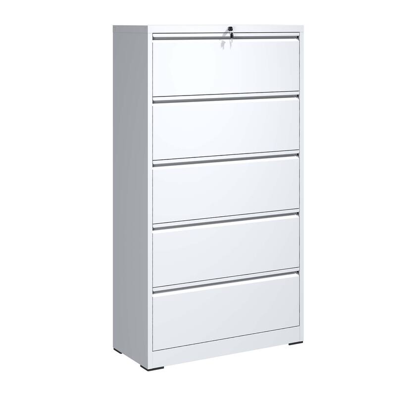 5 Drawer Metal Lateral File Cabinet