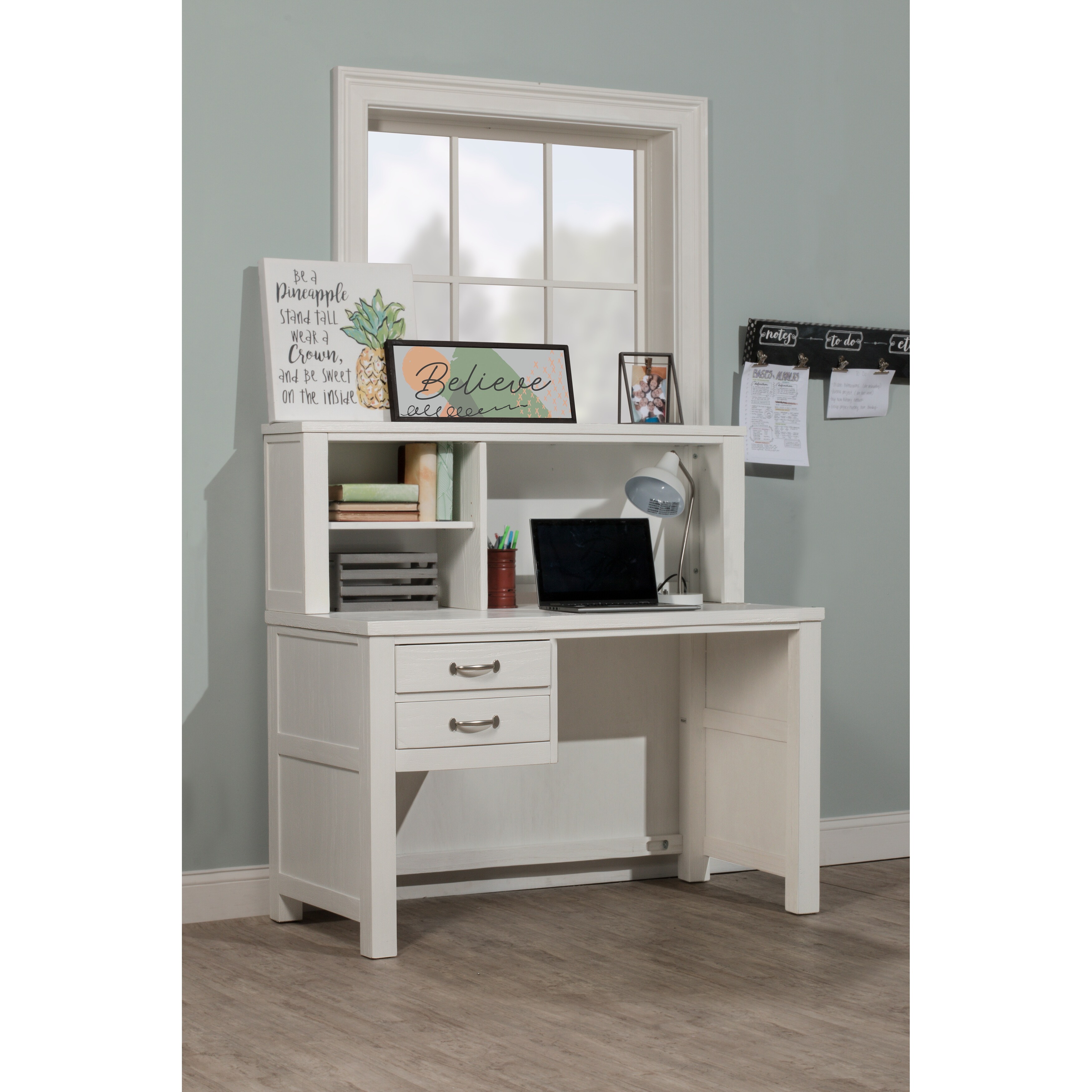 Hillsdale desk outlet with hutch
