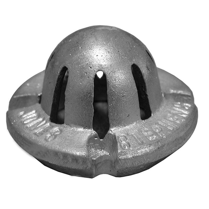 Jones Stephens S60002 2 Aluminum DOME Bottom Strainer - Natural