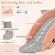 preview thumbnail 8 of 18, Gymax 3-in-1 Kids Slide Rocking Horse Set Convertible Toddler Slide w/