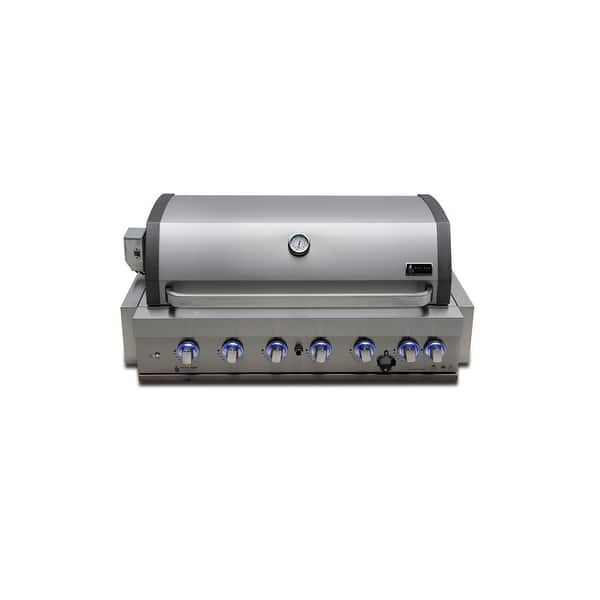 slide 2 of 12, Mont Alpi MABi805 44-Inch 6-Burner 87000 BTU Built-In Stainless Steel Outdoor Kitchen Gas Grill - N/A