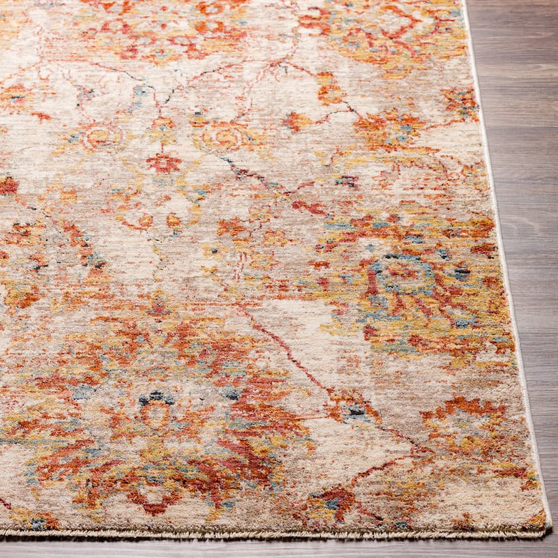 Livabliss Traditional Mirabel Medallion Area Rug