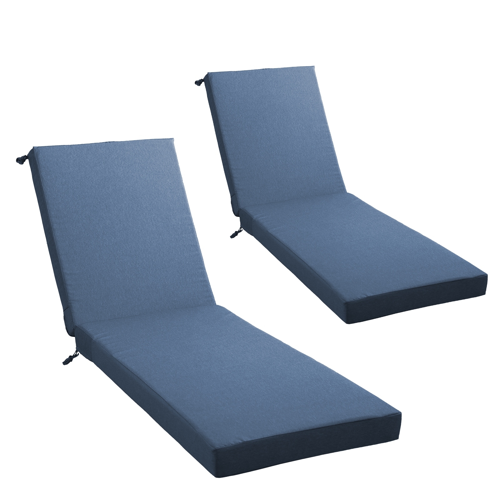 Gymojoy 72x22x3.5 Inch Outdoor Chaise Lounge Cushion, Waterproof Patio & Pool Chair Cushion with Removable Cover