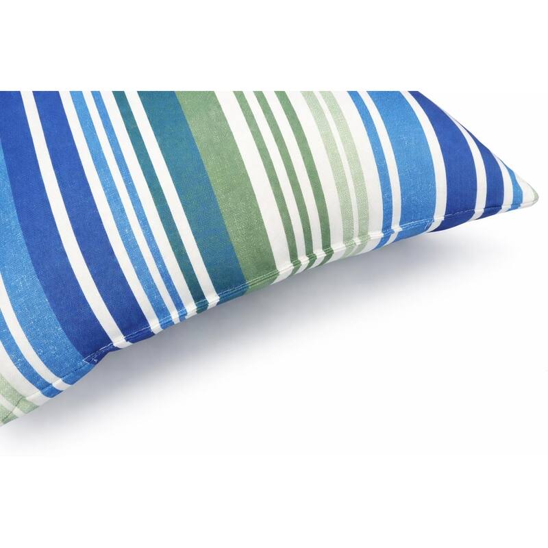 2 Pack Outdoor Throw Pillows, Waterproof & Fade-Resistant Patio Cushions -Soft & Comfortable Decorative Pillow Covers (18x18")