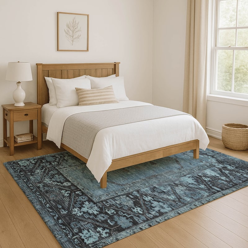 Premium Washable Super Soft Traditional Global Mayfield Rug