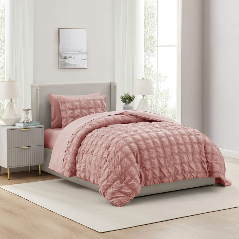 Empyrean Modern Comforter Seer Sucker