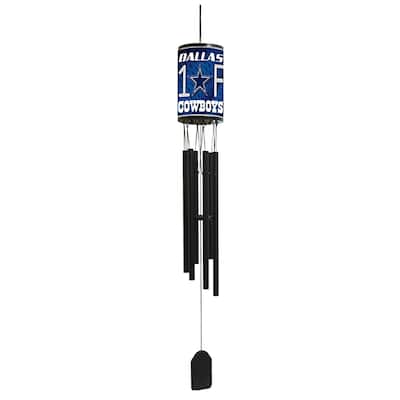NFL Wind Chime, #1 Fan with Team Logo, Dallas Cowboys