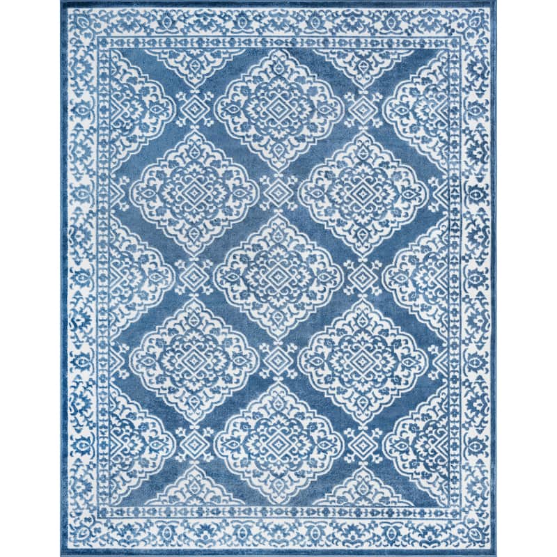 Wyman Farmhouse Floral Indoor Area Rug