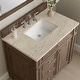 preview thumbnail 13 of 23, James Martin Vanities Bristol 36" Single Vanity, Whitewashed Walnut Tajnar Eclos