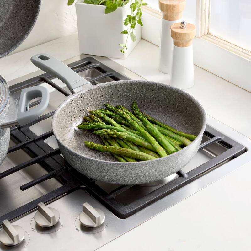 ZWILLING Parma Plus 10-pc Aluminum Nonstick Cookware Set - Grey