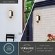 preview thumbnail 4 of 4, Vaxcel Lighting T0772 Seymour 16" Tall Outdoor Wall Sconce